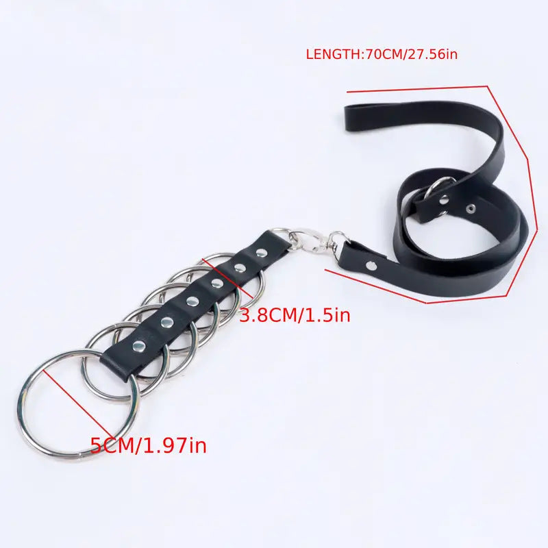 🔥 BDSM penis restraint (with leash)
