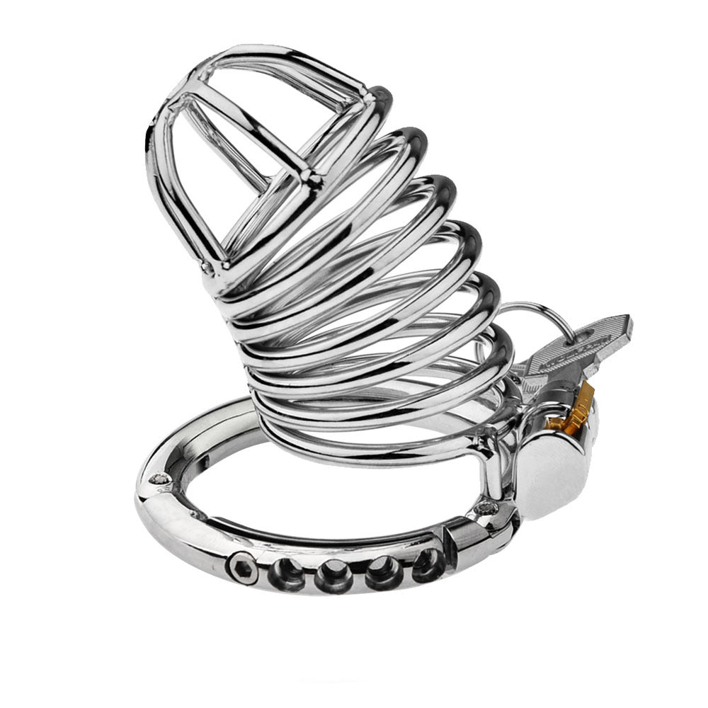 Stainless Steel Cock Ring with Adjustable Fit – Kinky Fetish Play