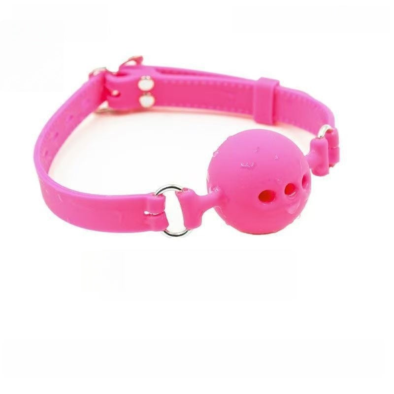 Soft Silicone Mouth Gag – BDSM Bondage Toy for Intimate Roleplay