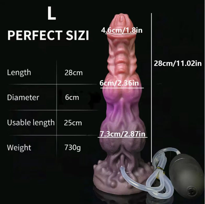 Interactive Silicone Adult Toy – Water-Activated & Realistic Feel