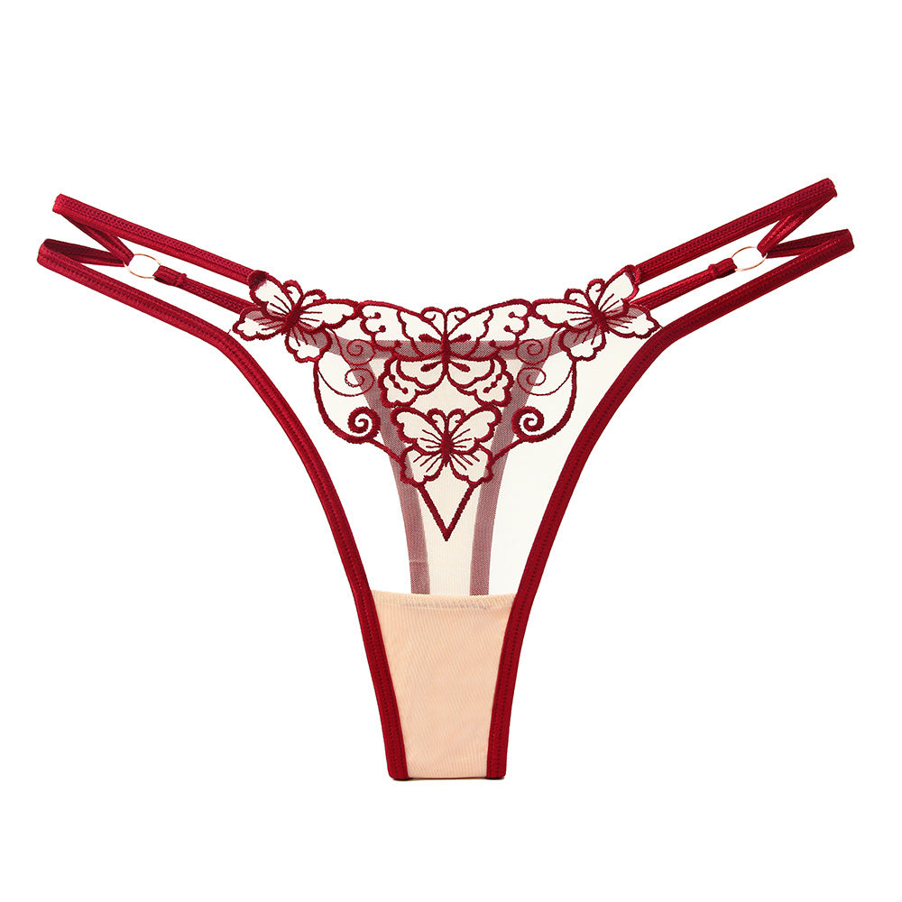 Breathable and comfortable thin strap temptation sexy underwear