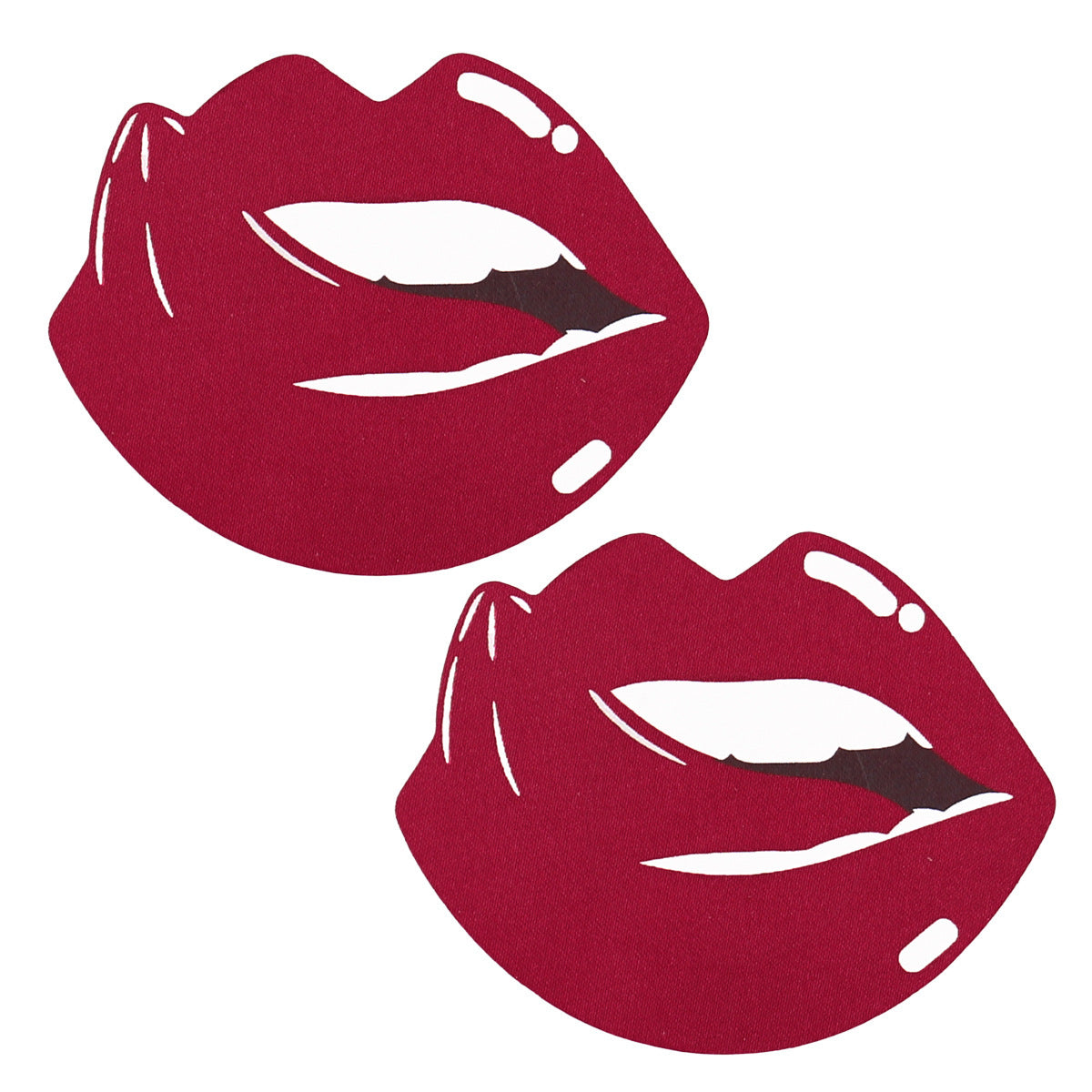 Disposable breathable sexy lip nipple stickers