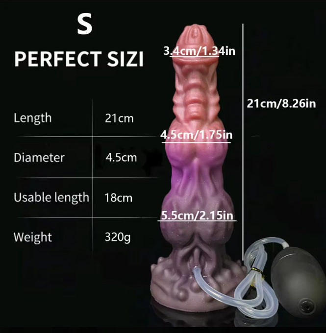 Interactive Silicone Adult Toy – Water-Activated & Realistic Feel