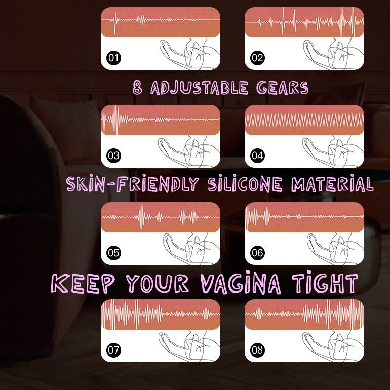 Silicone Finger Vagina Tightening Orgasm Massage Vibrator
