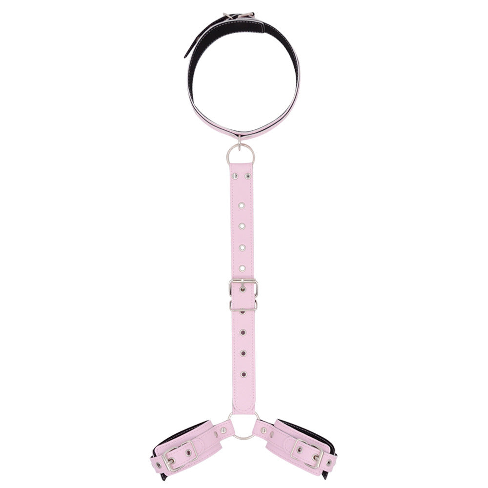 Adjustable BDSM Leather Bondage Strap