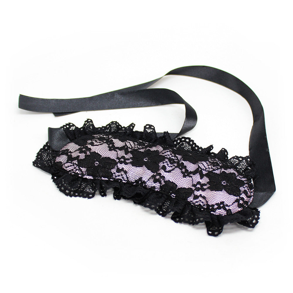 Silky lace eye mask