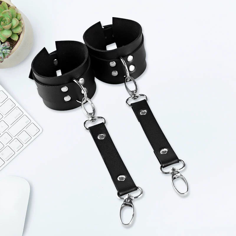 Adjustable BDSM cuffs for intimate pleasure