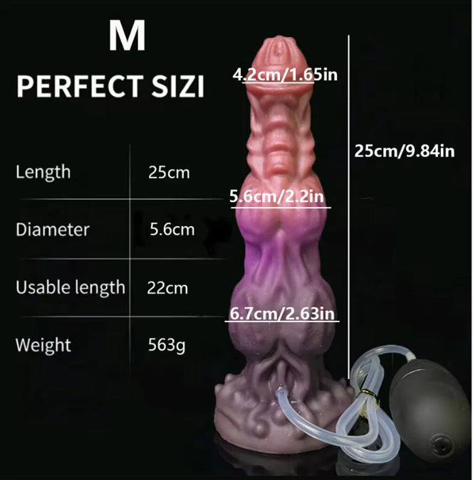 Interactive Silicone Adult Toy – Water-Activated & Realistic Feel