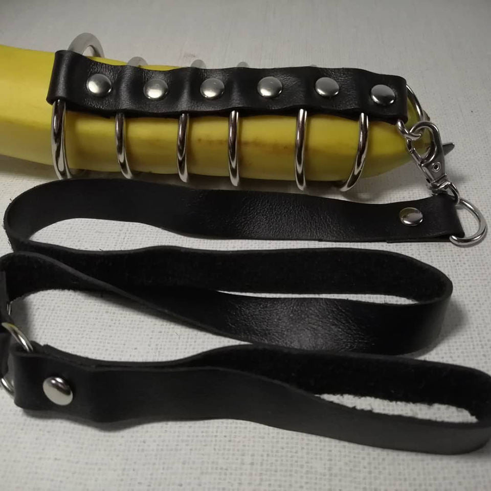 🔥 BDSM penis restraint (with leash)