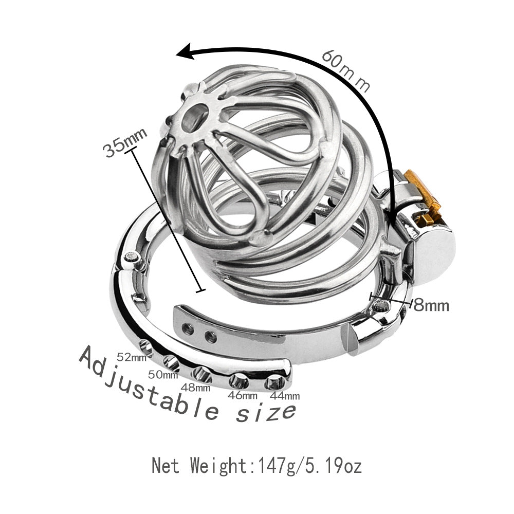 Stainless Steel Cock Ring with Adjustable Fit – Kinky Fetish Play