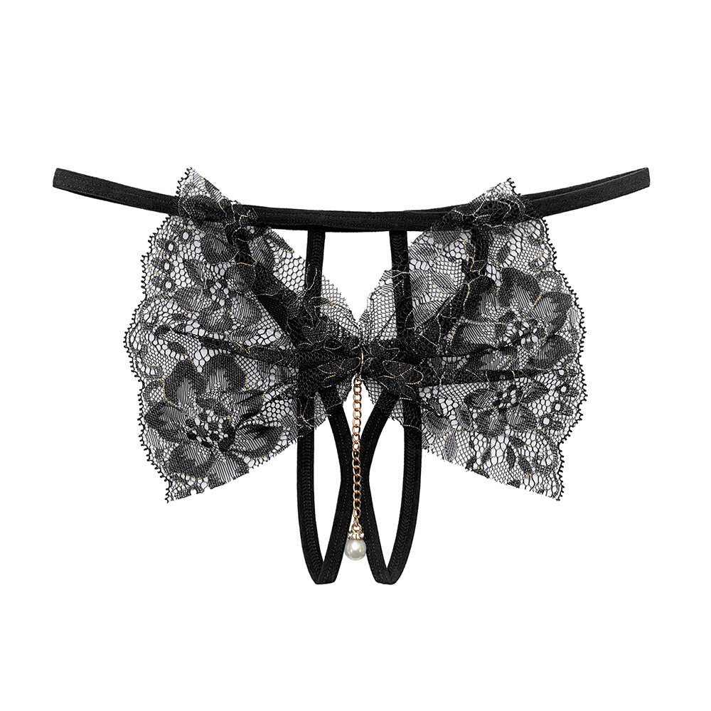 Tempting lace see-through sexy thong