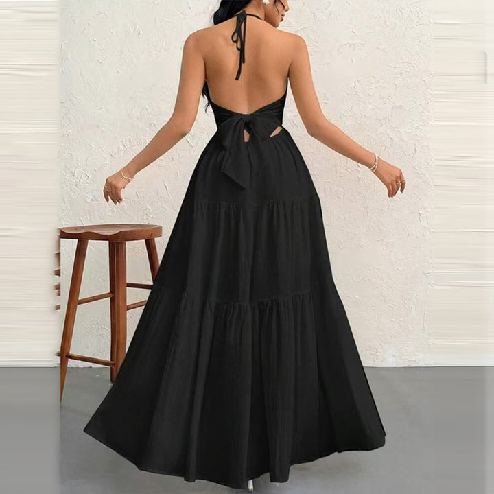 Boho Belted Maxi Dress