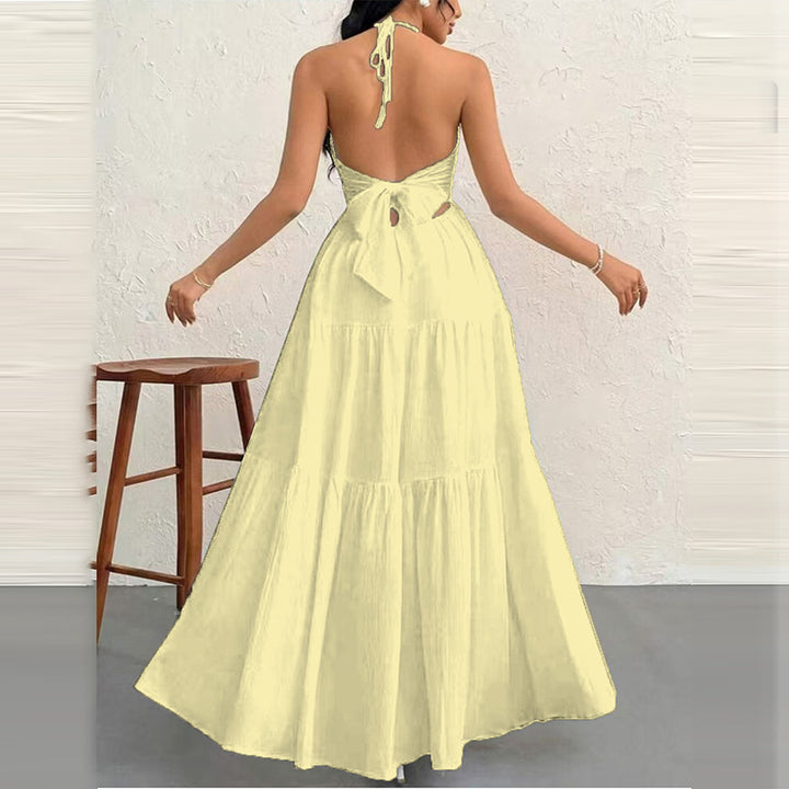 Boho Belted Maxi Dress