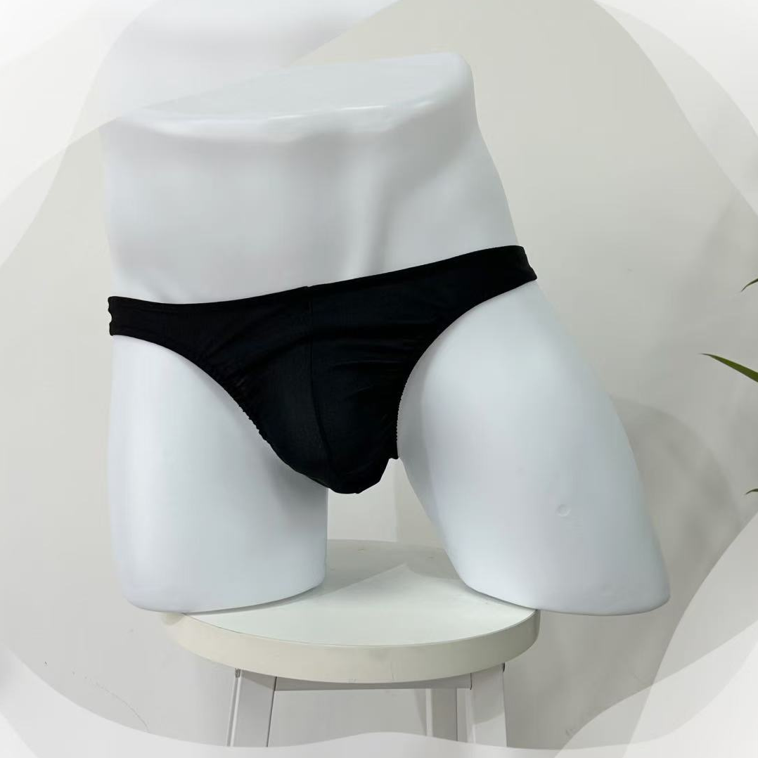 Men’s Lace Thong – Sheer Floral Detail