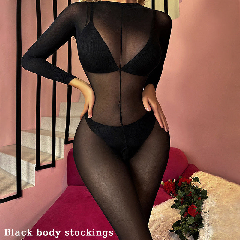 Leather jumpsuit uniform with bracelet set