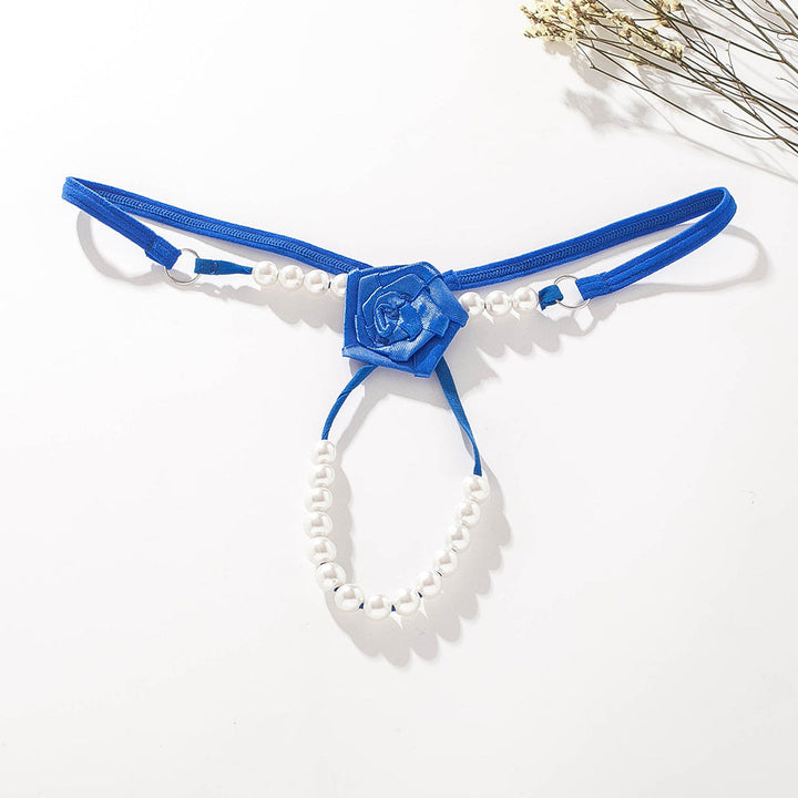 Rose Pearl Massage Thong