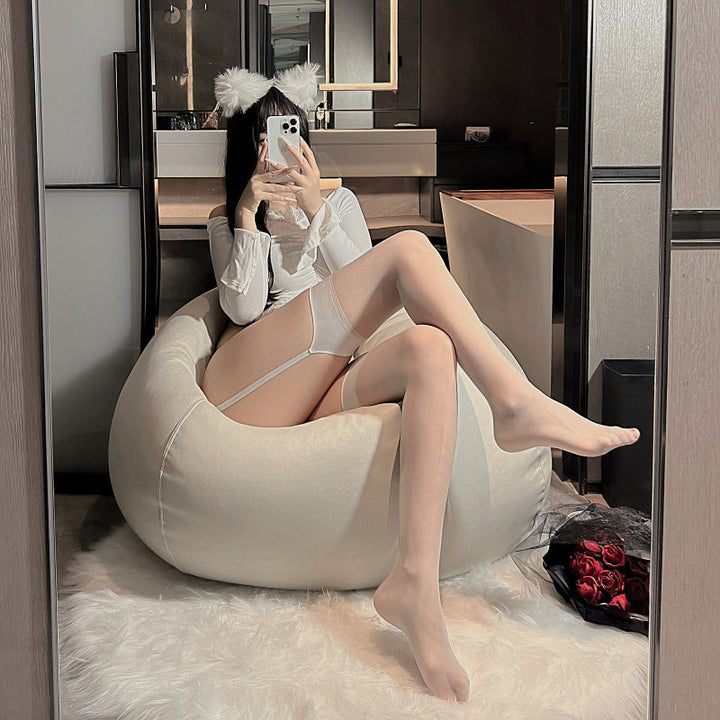 Sexy garter stockings women stockings nightclub disco garter one-piece stockings
