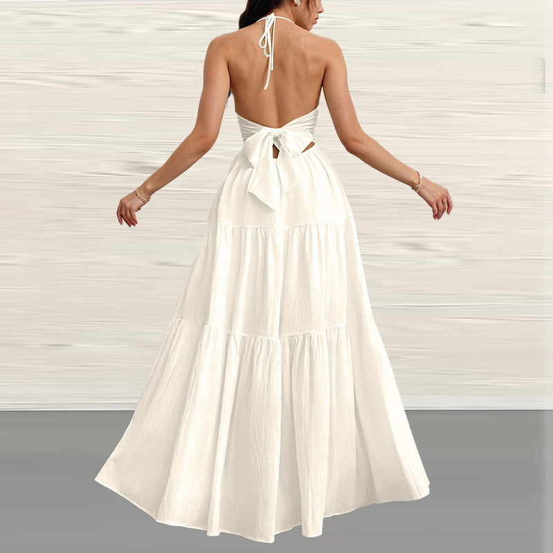 Boho Belted Maxi Dress