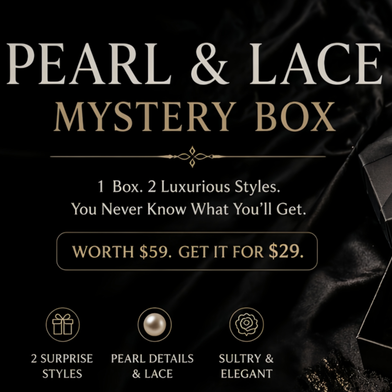 Pearl and Lace Mystery Gift Box