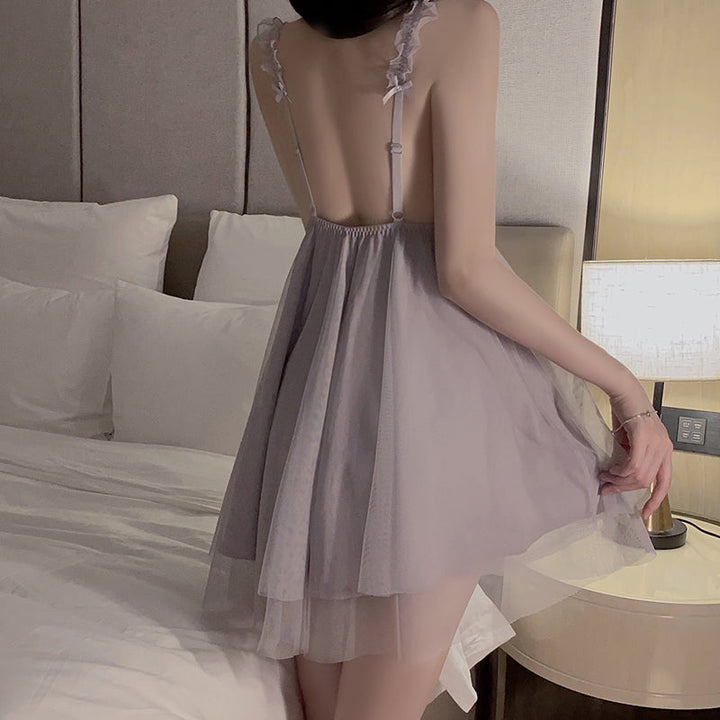 Tempting Butterfly Suspender Nightdress