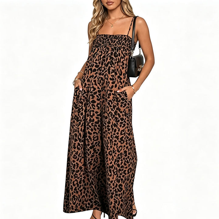 Polka Dot Cami Maxi Dress