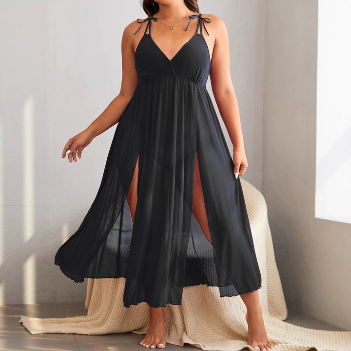 Romantic Sheer Slip Nightdress