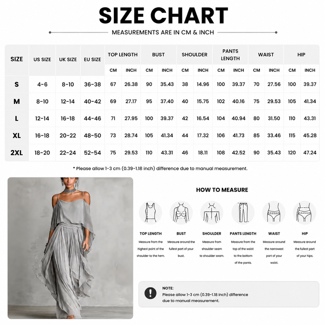 Elegant Off-Shoulder Chiffon Resort Jumpsuit