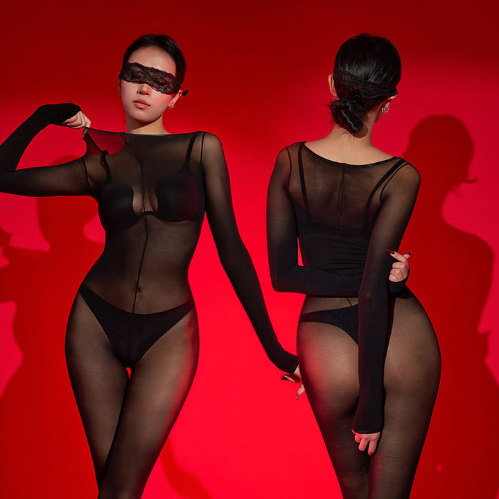Glossy Sheer Ultra Thin Bodystocking