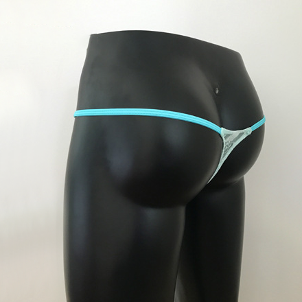 Men’s Sheer Lace Thong – Lightweight Fit