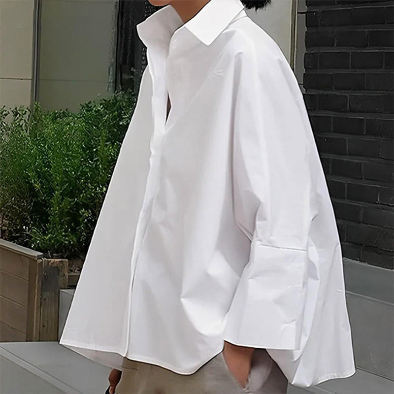 Relaxed Fit Button-Up Shirt