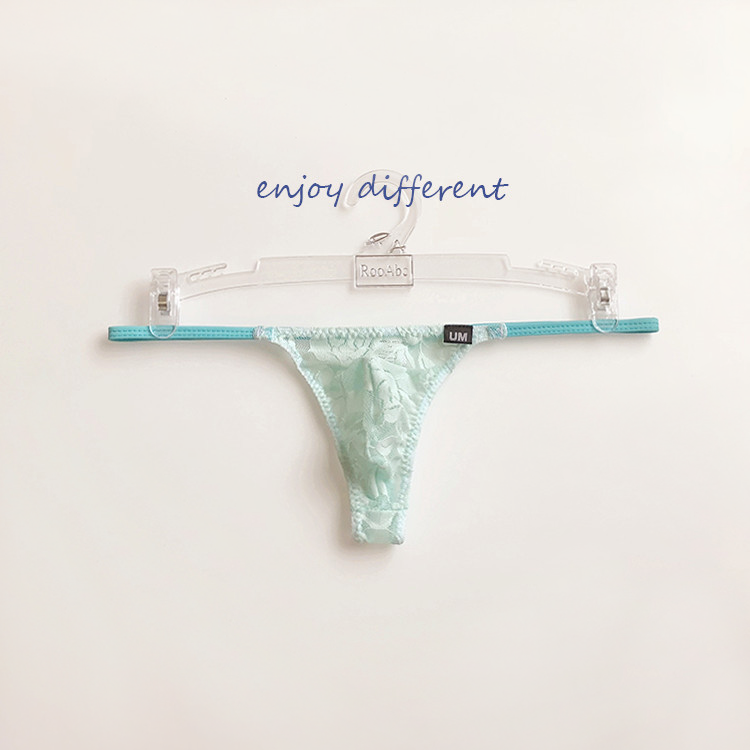 Men’s Sheer Lace Thong – Lightweight Fit