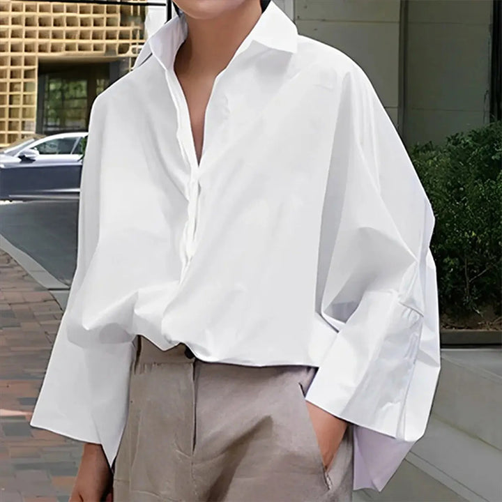 Relaxed Fit Button-Up Shirt
