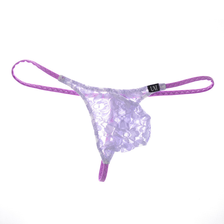 Men’s Lace Thong Underwear