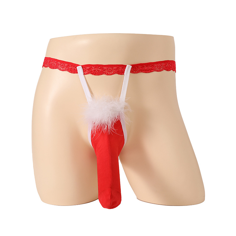 Men’s Christmas Thong – Novelty Holiday Design