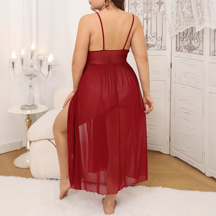 Romantic Sheer Slip Nightdress