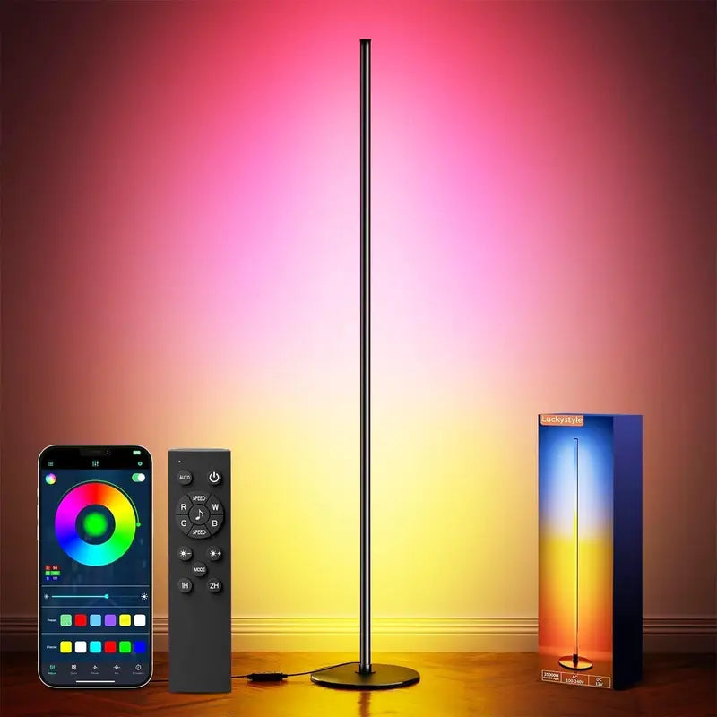 Sound-Reactive LED Floor Lamp