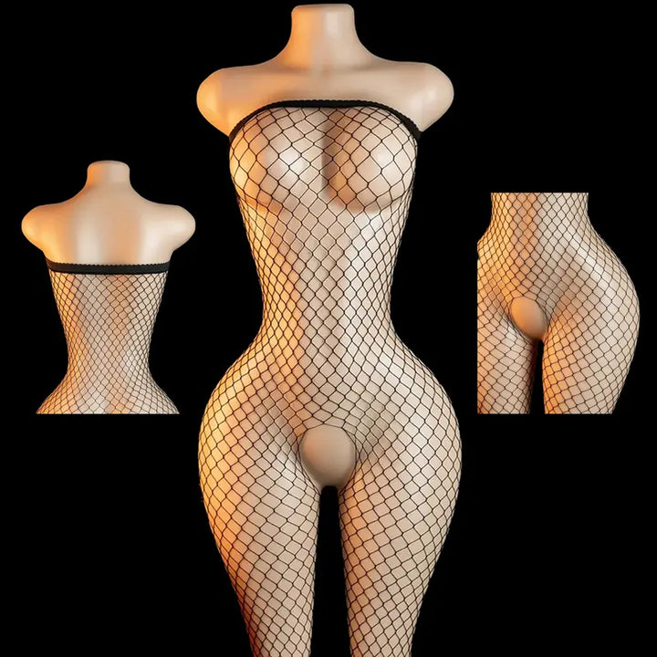 Sculpting Sheer Mesh Bodysuit