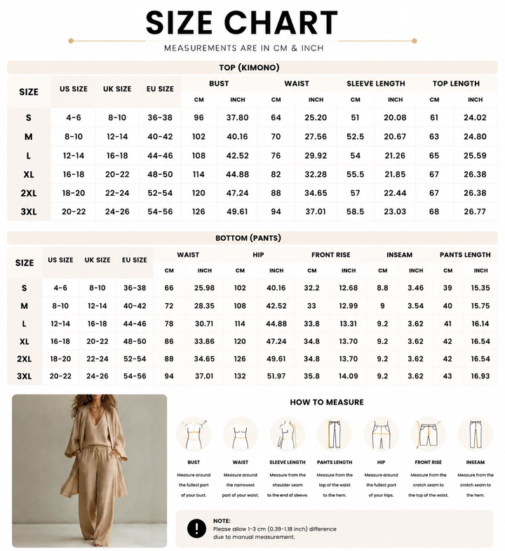 Elegant 3-Piece Resort Wide Leg Pants Set