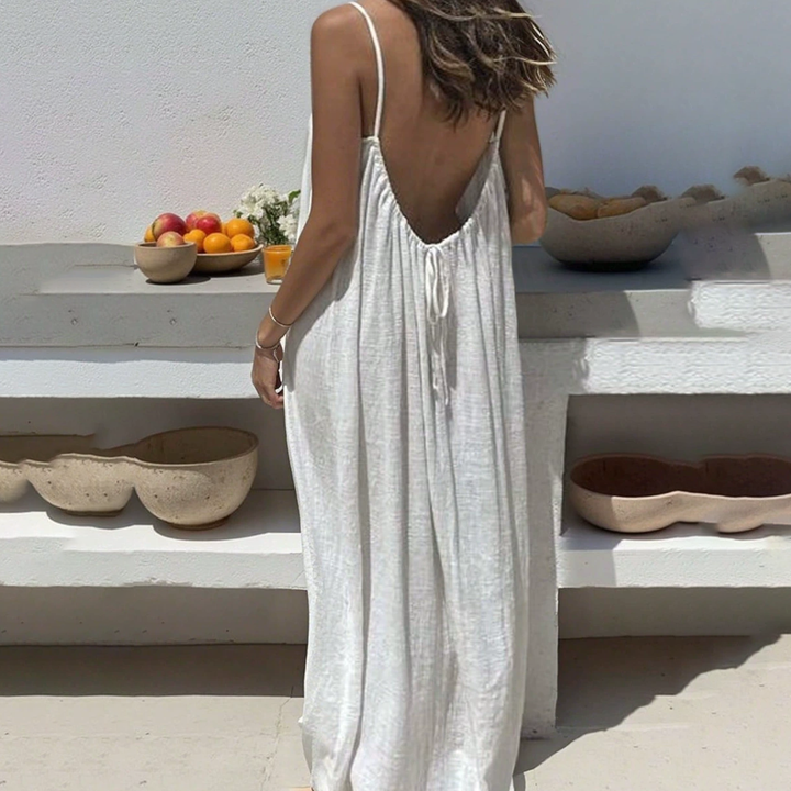 Backless Spaghetti Strap Lounge Dress