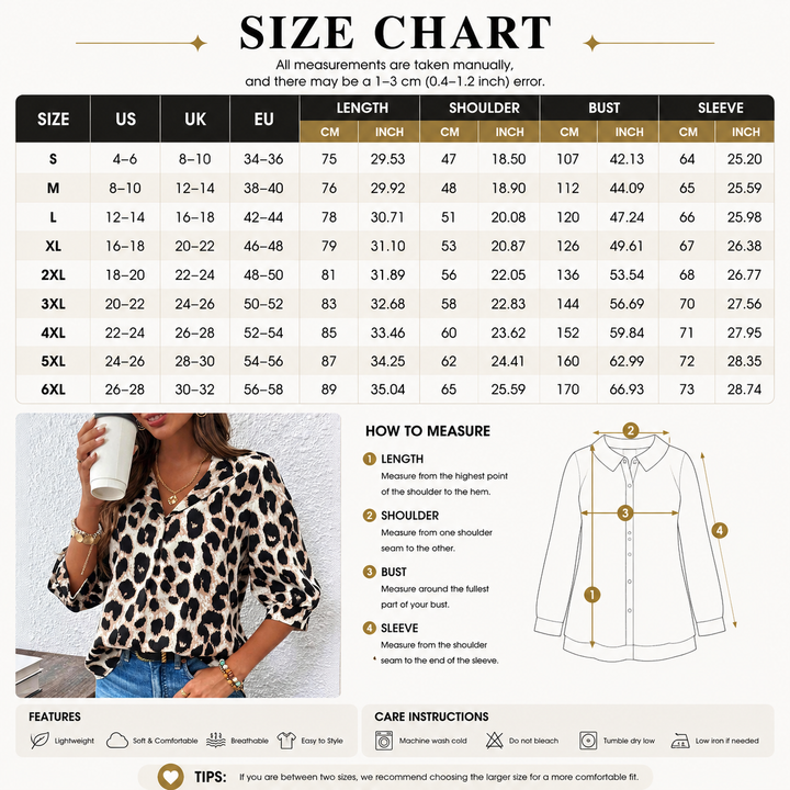 Loose V-neck shirt