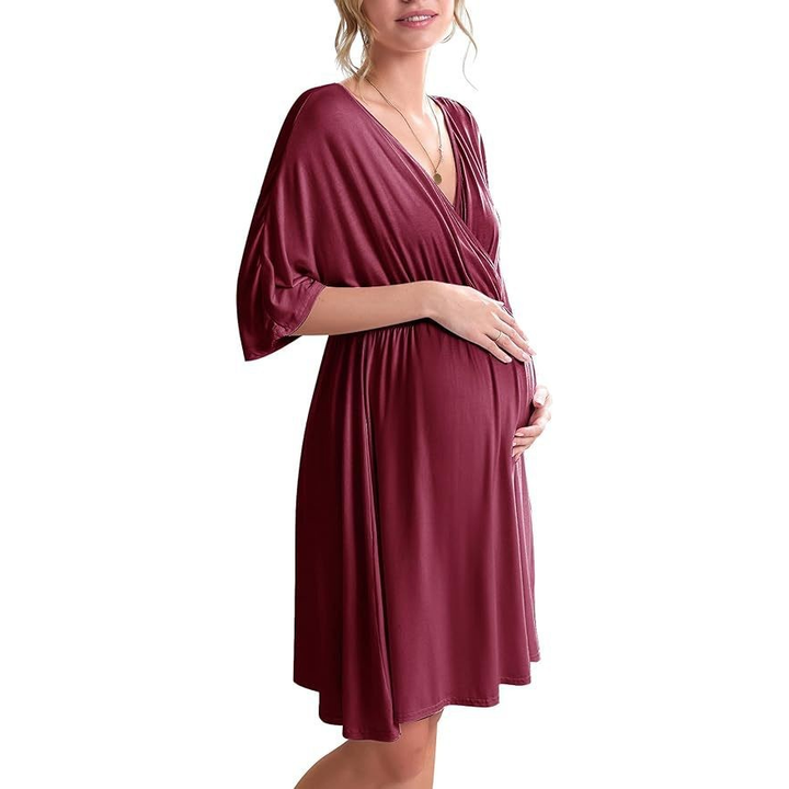 Women’s Maternity Nursing Dress – Soft Modal