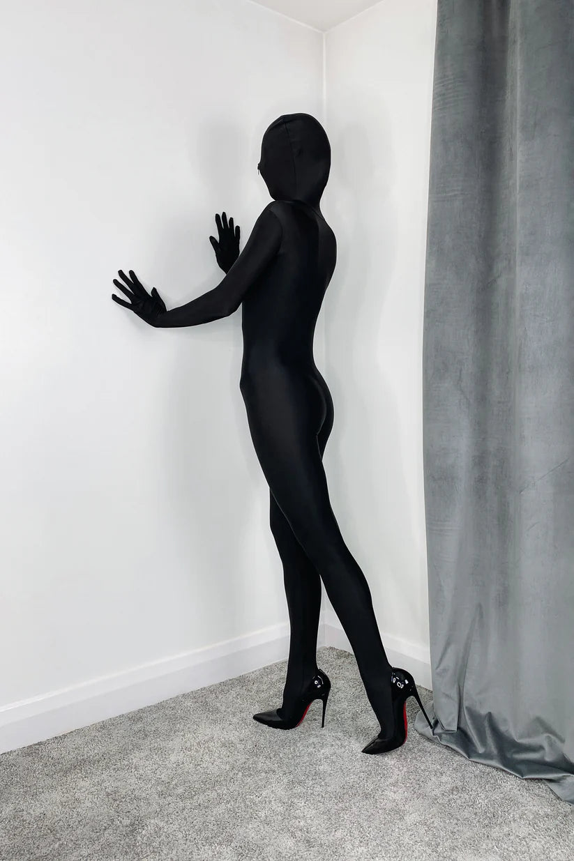 Velvet Zipper Bodysuit