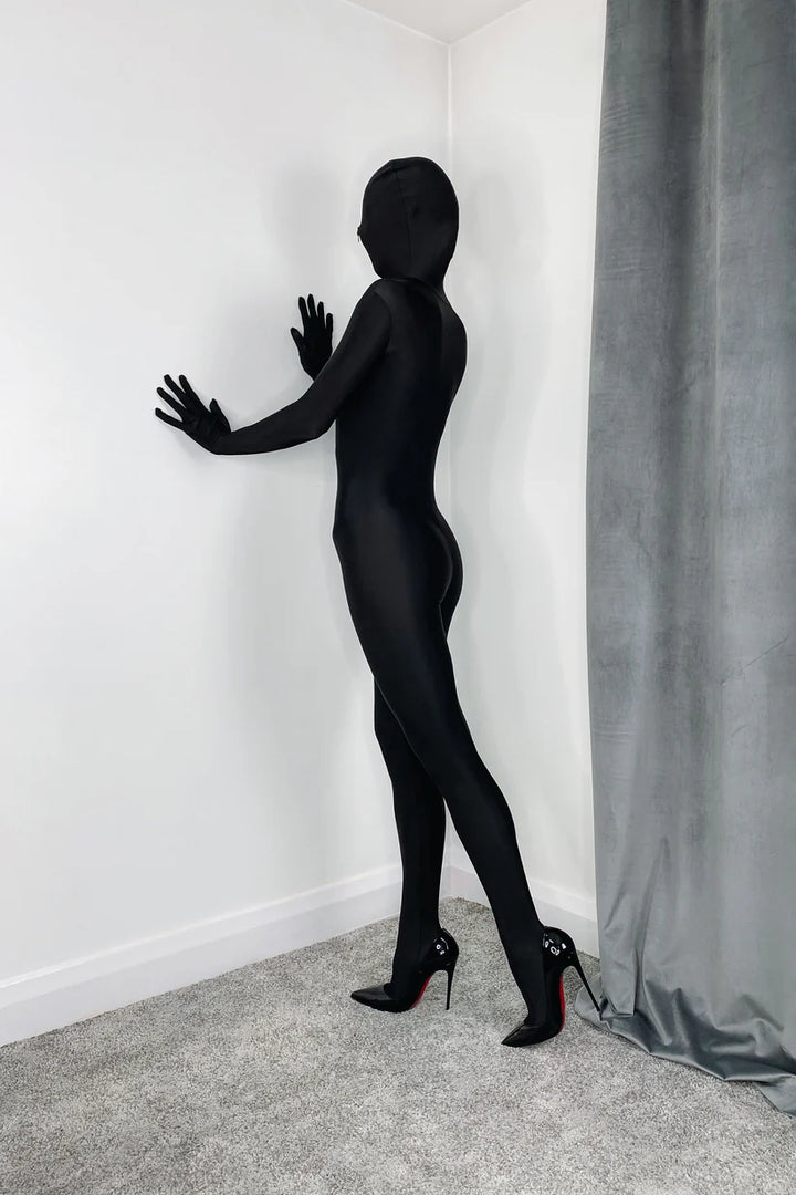 Velvet Zipper Bodysuit