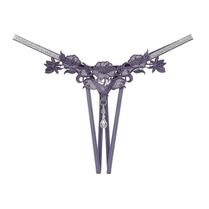 Shiny rhinestone seductive sexy panties