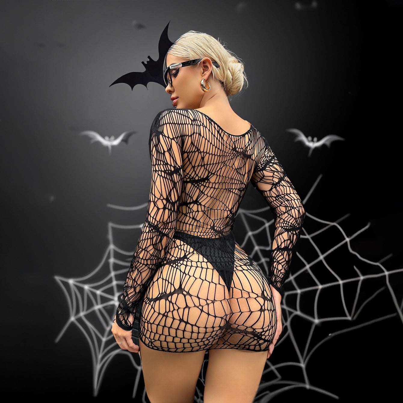 Halloween Cosplay Spider Miniskirt