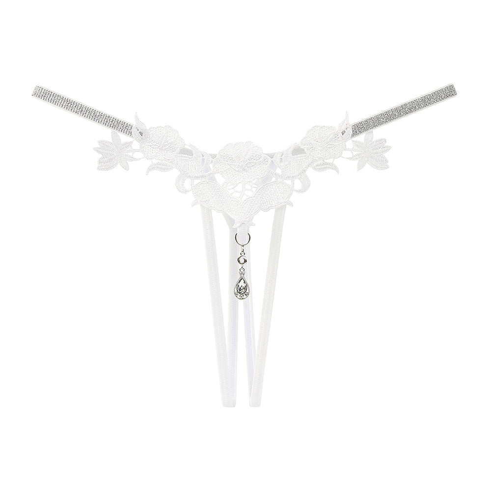 Shiny rhinestone seductive sexy panties