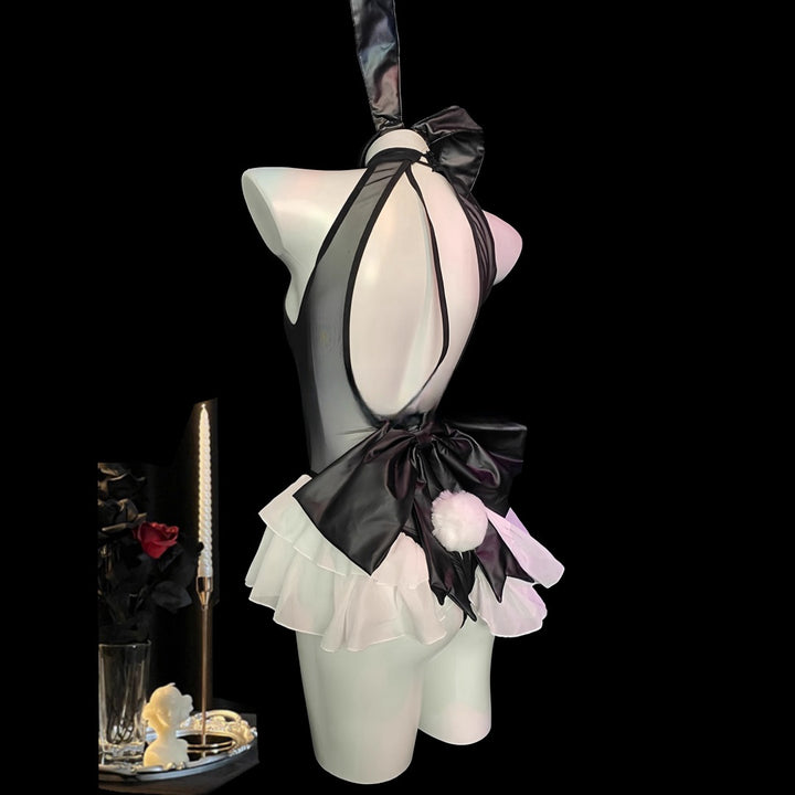 Bunny-Inspired Lace-Up Costume Set
