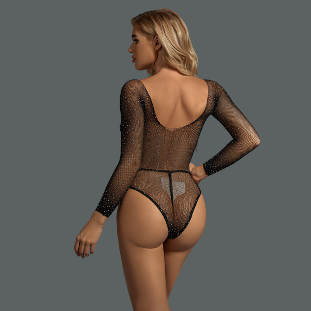 Net transparent starry tights
