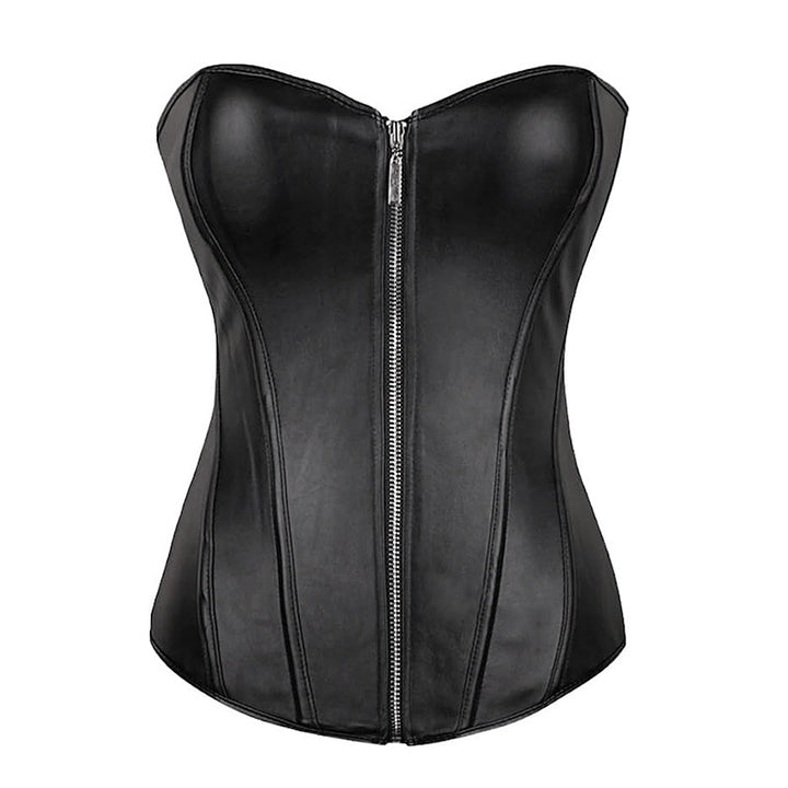 Sexy leather bodysuit