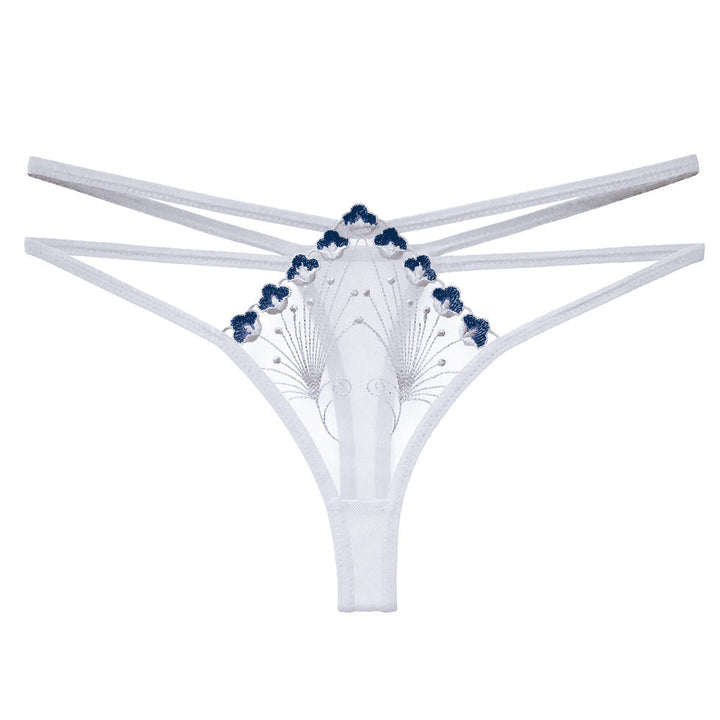 Hollow mesh breathable temptation sexy thong